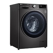 LG 10.5kg Washing Machine Black Steel Direct Drive, F4V910BTSE