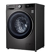 LG 10.5kg Washing Machine Black Steel Direct Drive, F4V910BTSE