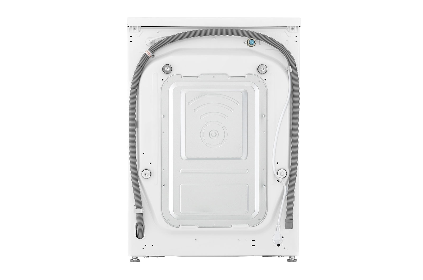 LG 10.5kg WiFi connected Washing Machine, White, F4V910WTSE