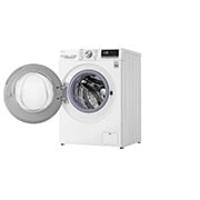 LG 10.5kg WiFi connected Washing Machine, White, F4V910WTSE