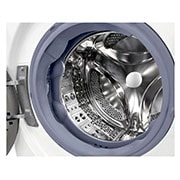 LG 10.5kg WiFi connected Washing Machine, White, F4V910WTSE
