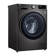 LG 9kg Washing Machine AI DD?, Black Steel, F6V1009BTSE