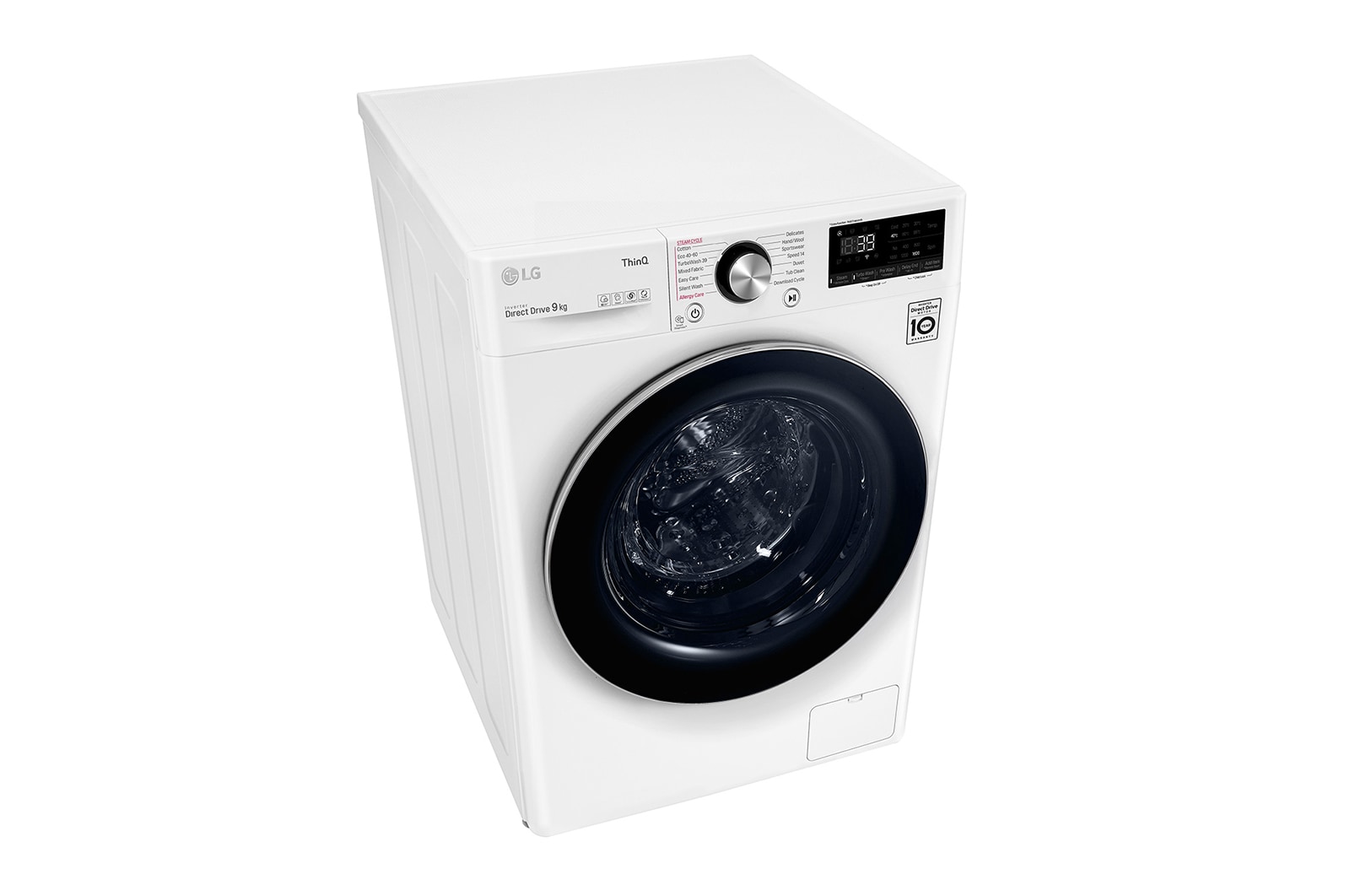LG 9kg Washing Machine AI DD?, White, F6V1009WTSE
