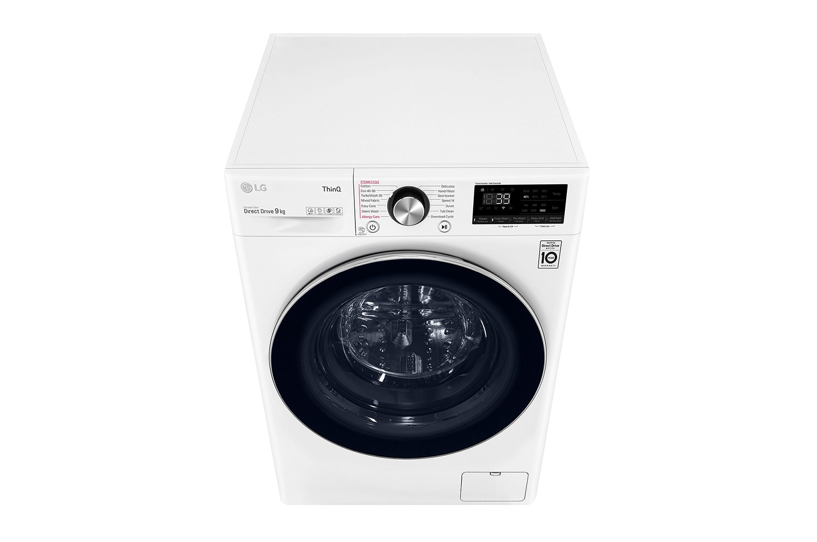 LG 9kg Washing Machine AI DD?, White, F6V1009WTSE