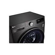 LG 10.5kg Washing Machine Black Steel AI DD?, F6V1010BTSE