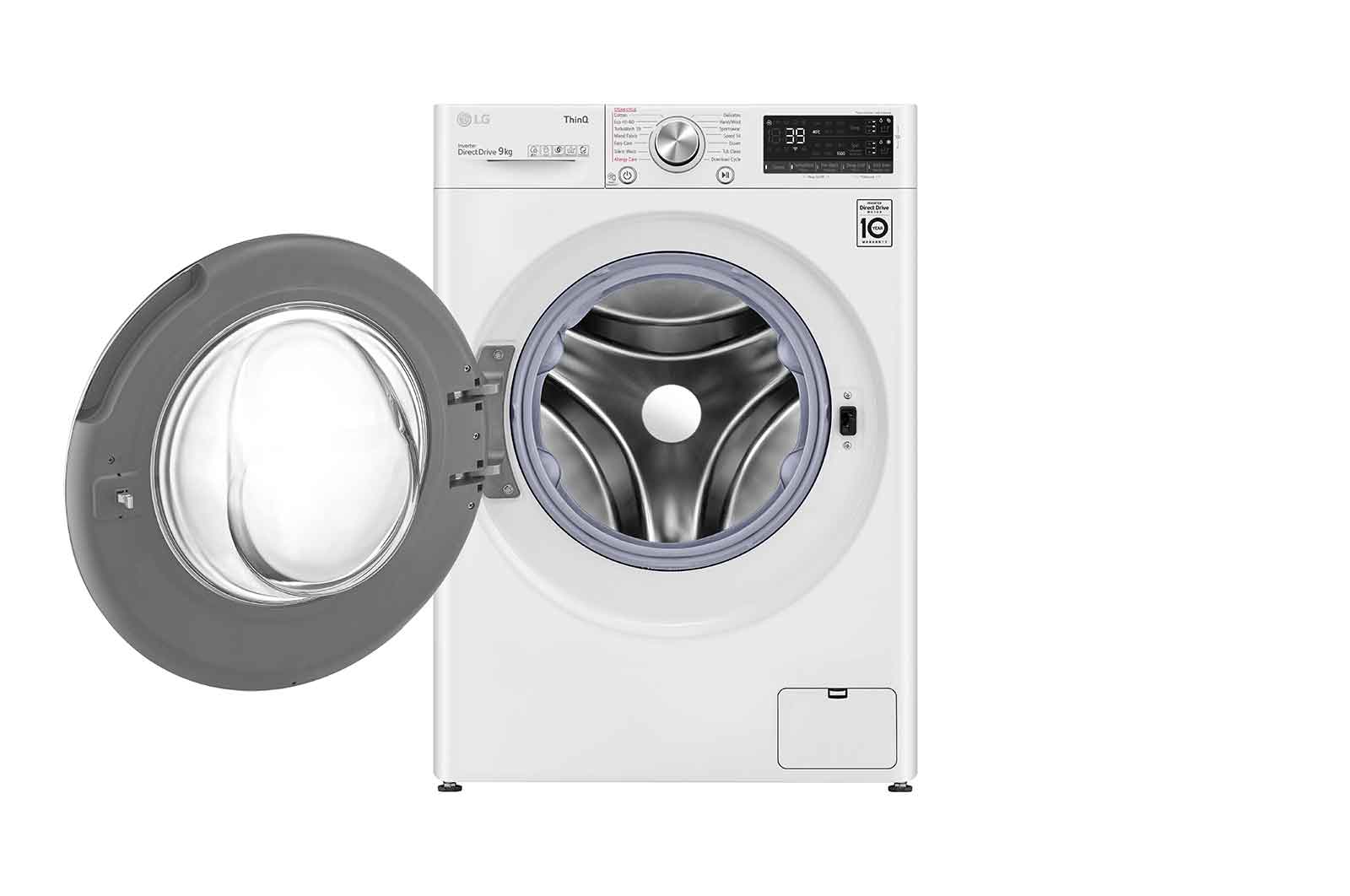 LG 9kg Washing Machine White AI DD?, F6V909WTSA