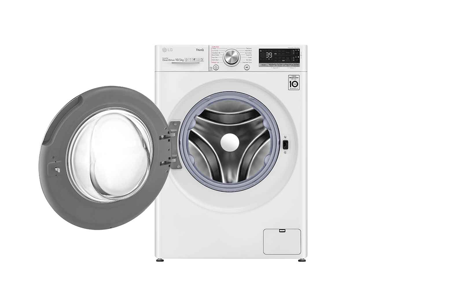 LG 10.5kg Washing Machine White AI DD?, F6V910WTSA