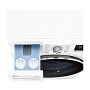 LG 10.5kg Washing Machine White AI DD?, F6V910WTSA