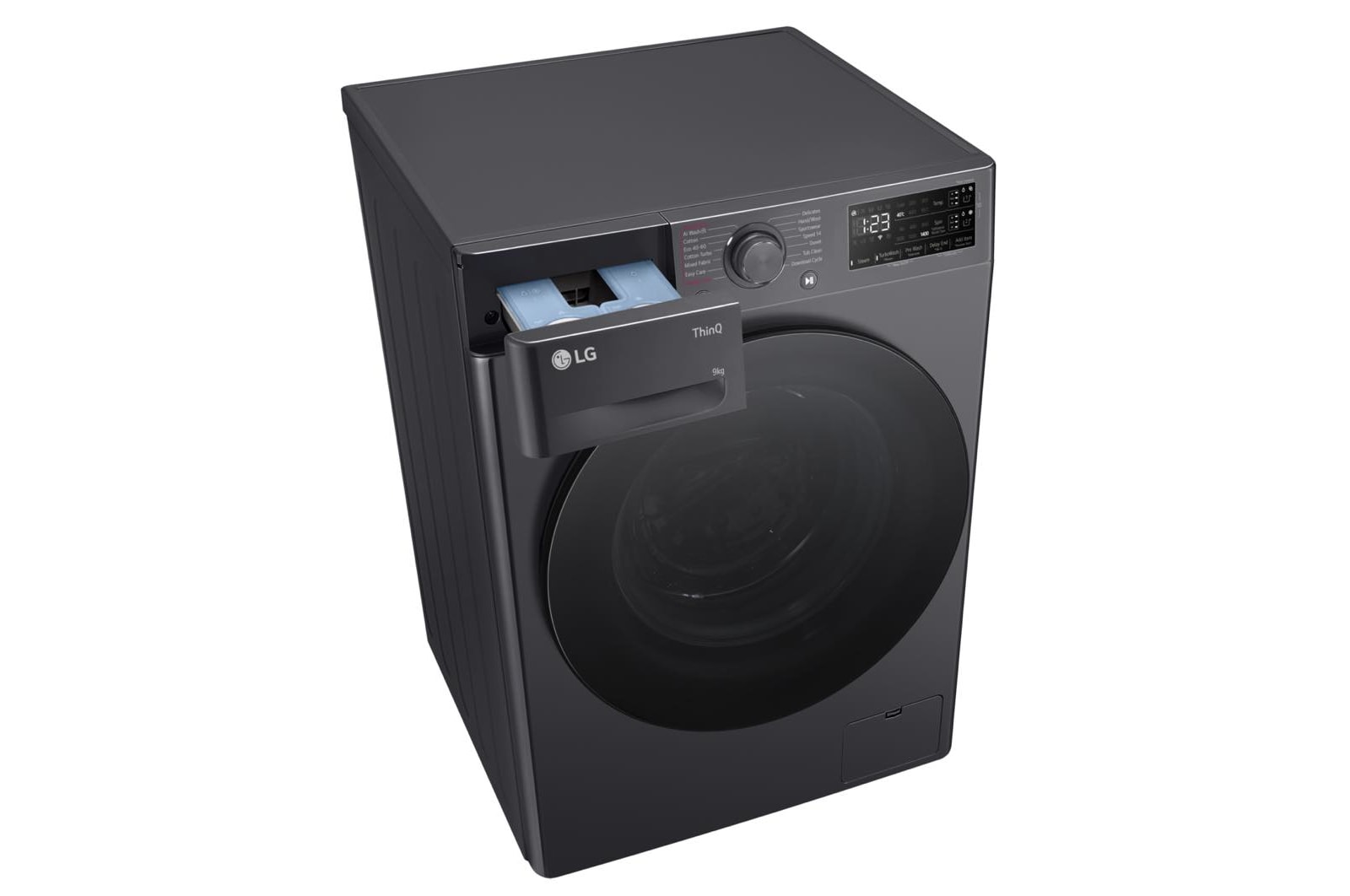 LG 9kg EZDispense? Washing Machine, Slate Grey, F4Y509GBLA1