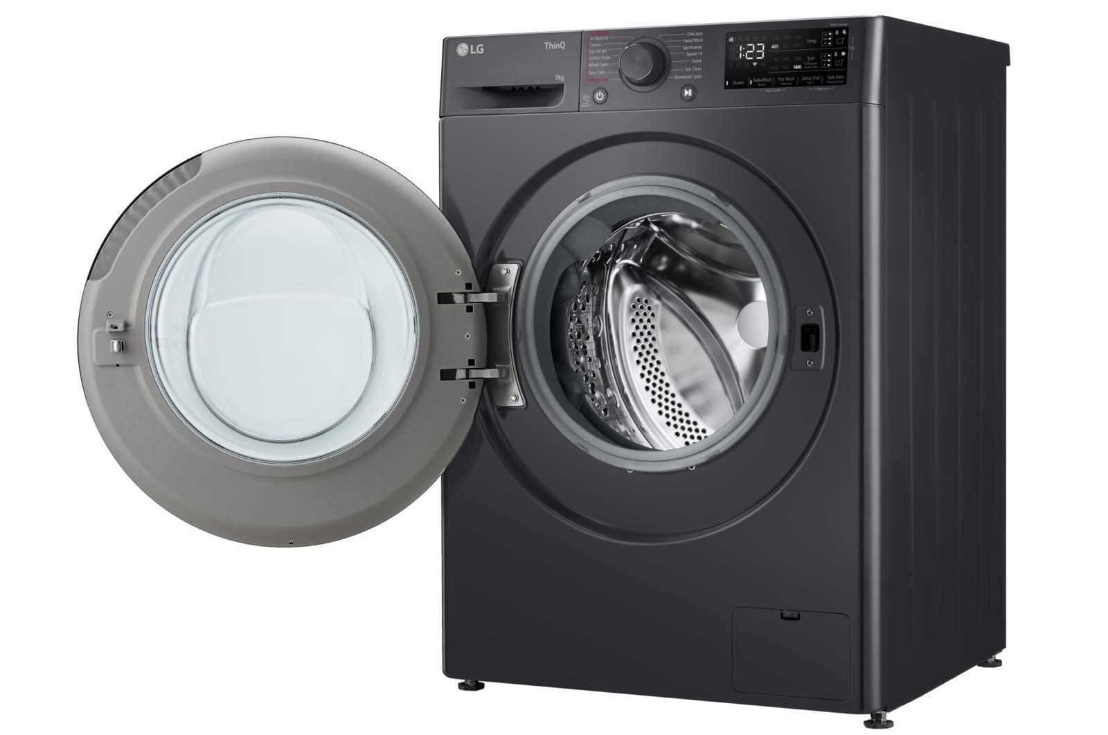 LG 9kg EZDispense? Washing Machine, Slate Grey, F4Y509GBLA1