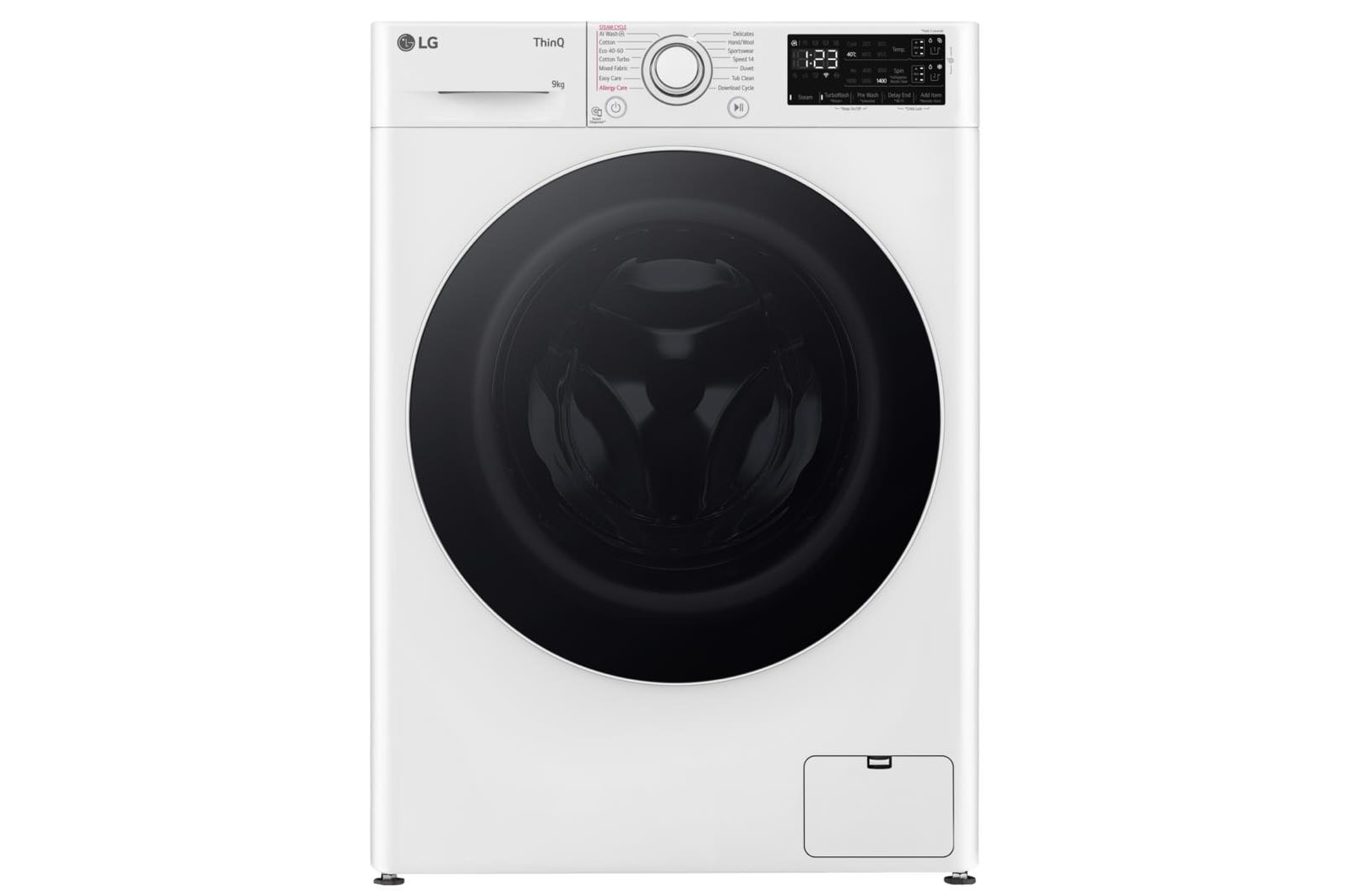 Front view of 9kg EZDispense? Washing Machine White - F4Y509WWLA1