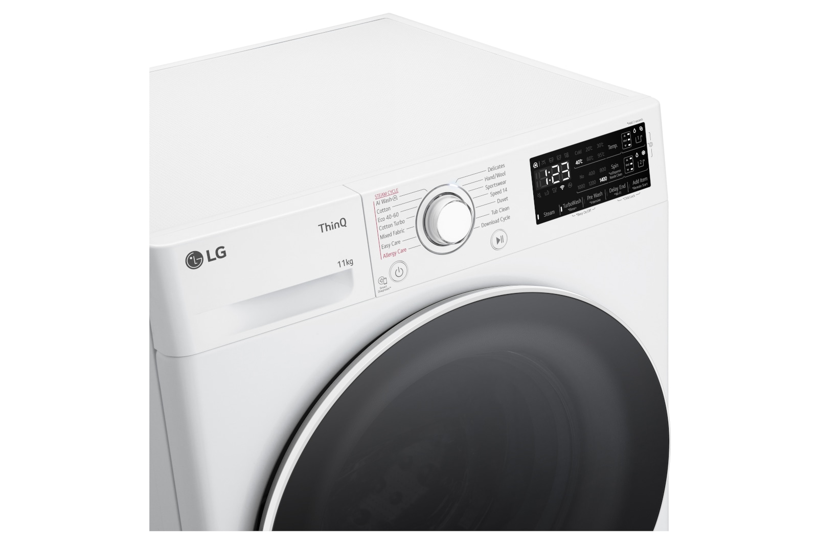 LG 11kg EZDispense? Washing Machine, White, F4Y511WWLA1