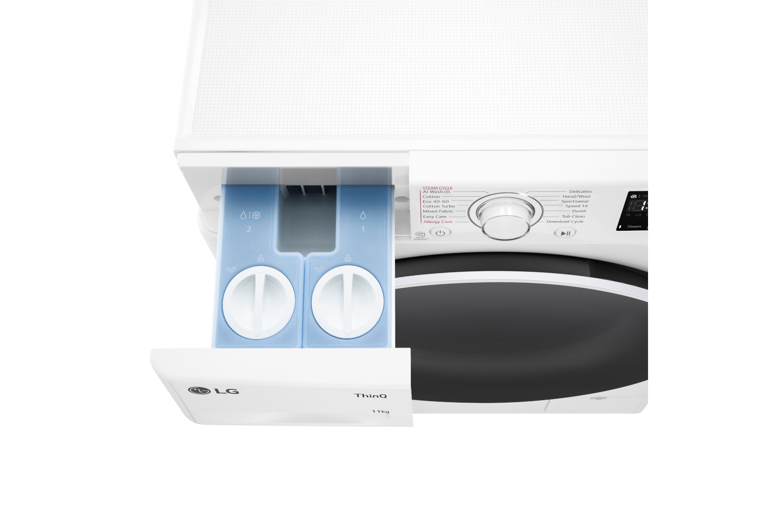 LG 11kg EZDispense? Washing Machine, White, F4Y511WWLA1