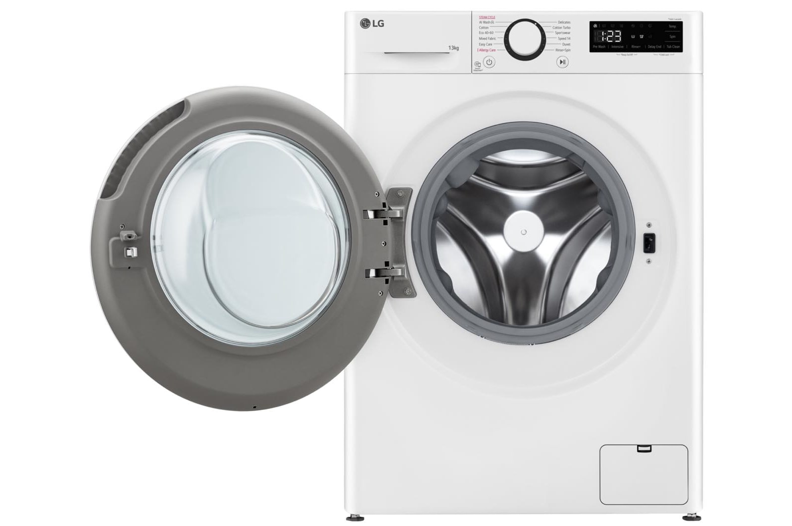 LG 13kg BIG In? Washing Machine White, F4Y513WWLN1