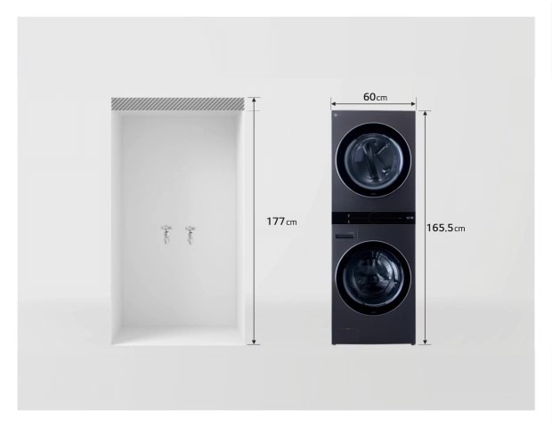 Washing machine and water connection guide video