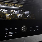 LG Winecellar with Drawer Stainless Steel, LSR200W