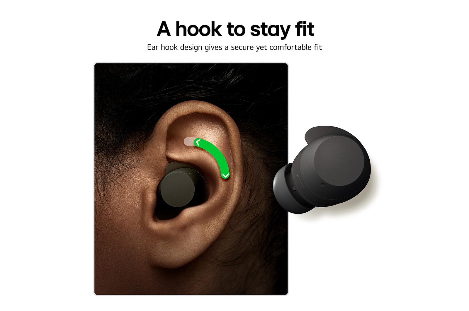 a hook to stay fit