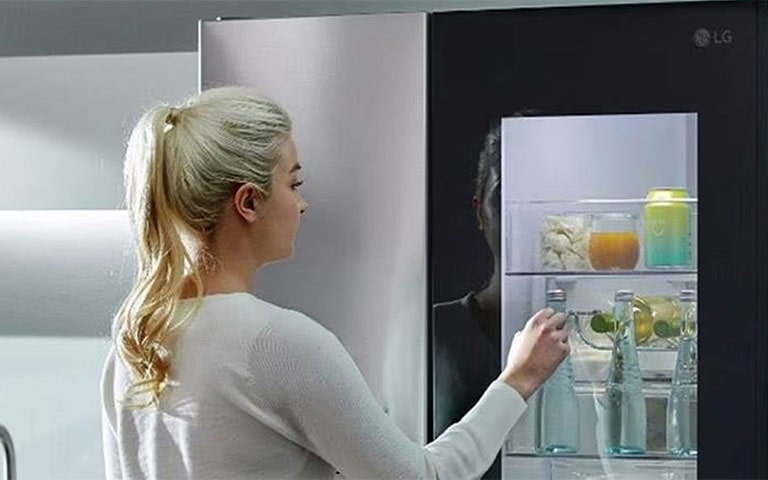Knock twice, see inside! The all new LG InstaView Door-in-Door?