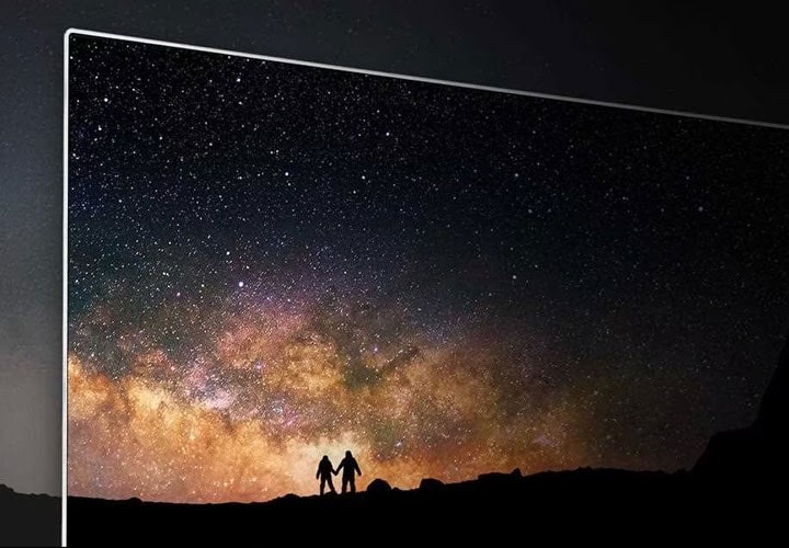 The perfect black feature of LG OLED TV