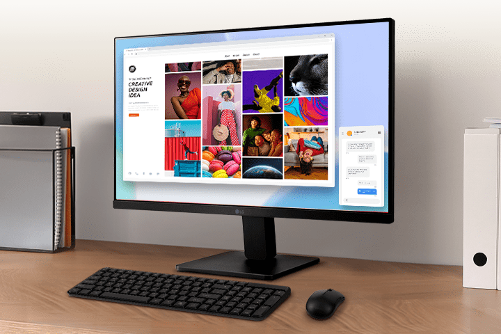 27" IPS Full HD display.