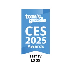 Huy hi?u Gi?i th??ng CES 2025 c?a Tom's Guide. TV t?t nh?t, LG OLED G5.
