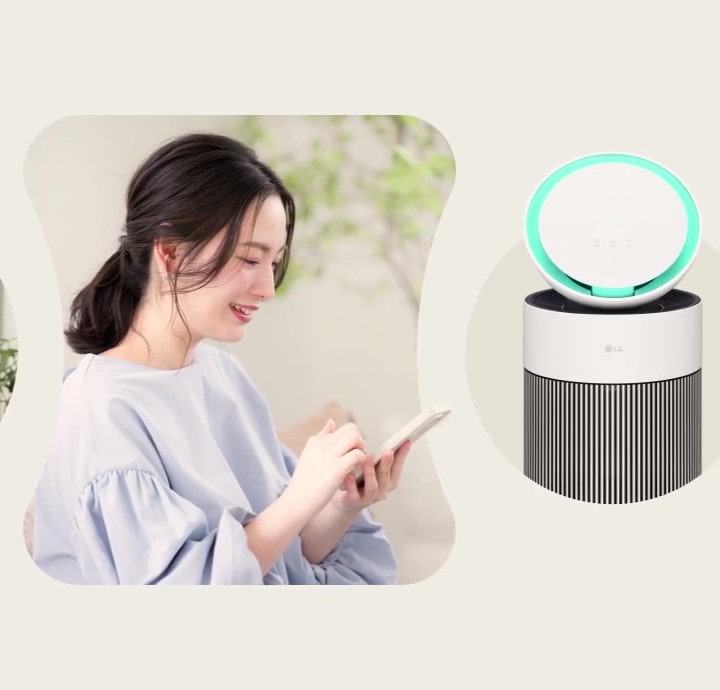 Video minh h?a nh?ng th?i ?i?m c?n s? d?ng máy l?c kh?ng khí, v?i LG Air Purifier ho?t ??ng hi?u qu?