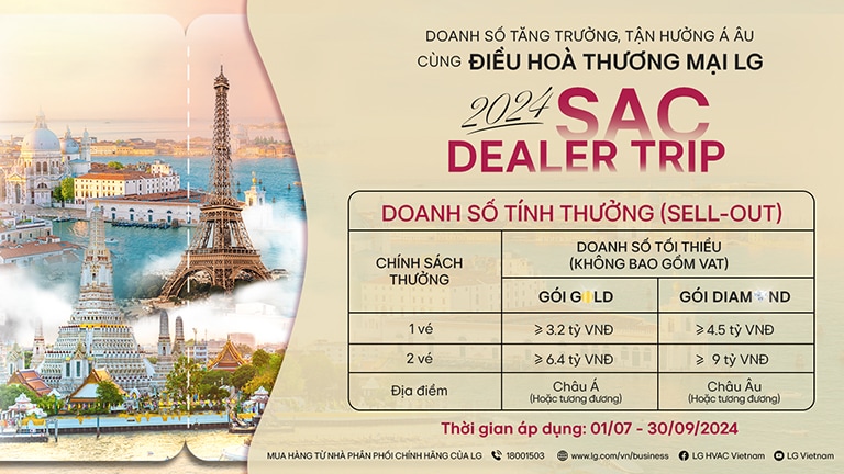 2024 SAC DEALER TRIP - T?N H??NG ?U á CùNG ?I?U HòA TH??NG M?I LG”