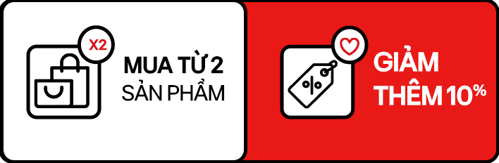 ?u ??i mua t? 2 s?n ph?m gi?m thêm 10%
