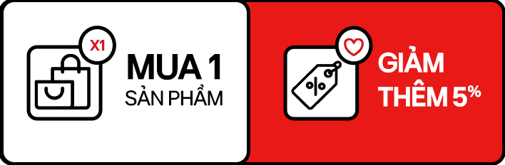 ?u ??i mua 1 s?n ph?m gi?m 5%