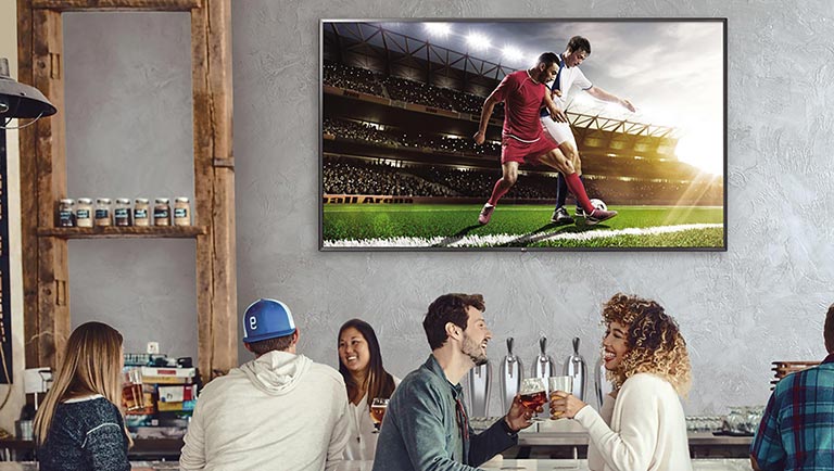 TV UHD Th??ng m?i v?i Ch?c n?ng Th?ng minh 
