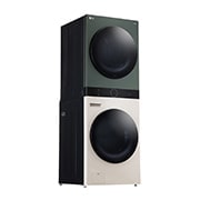 LG Tháp gi?t s?y LG WashTower? Gi?t 25kg/S?y 17kg xanh/be - WT2517NHEG, WT2517NHEG