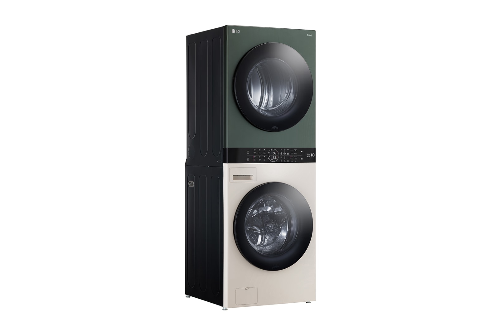 LG Tháp gi?t s?y LG WashTower? Gi?t 25kg/S?y 17kg xanh/be - WT2517NHEG, WT2517NHEG
