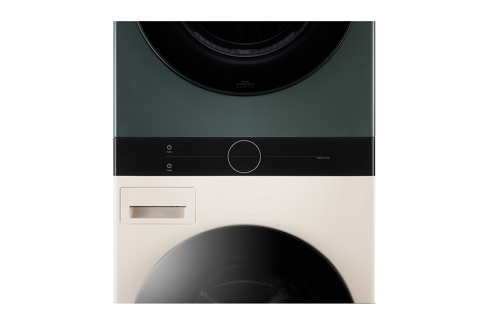 LG Tháp gi?t s?y LG WashTower? Gi?t 25kg/S?y 17kg xanh/be - WT2517NHEG, WT2517NHEG