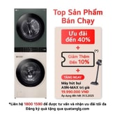 Tháp gi?t s?y LG WashTower? Gi?t 25kg/S?y 17kg xanh/be - WT2517NHEG