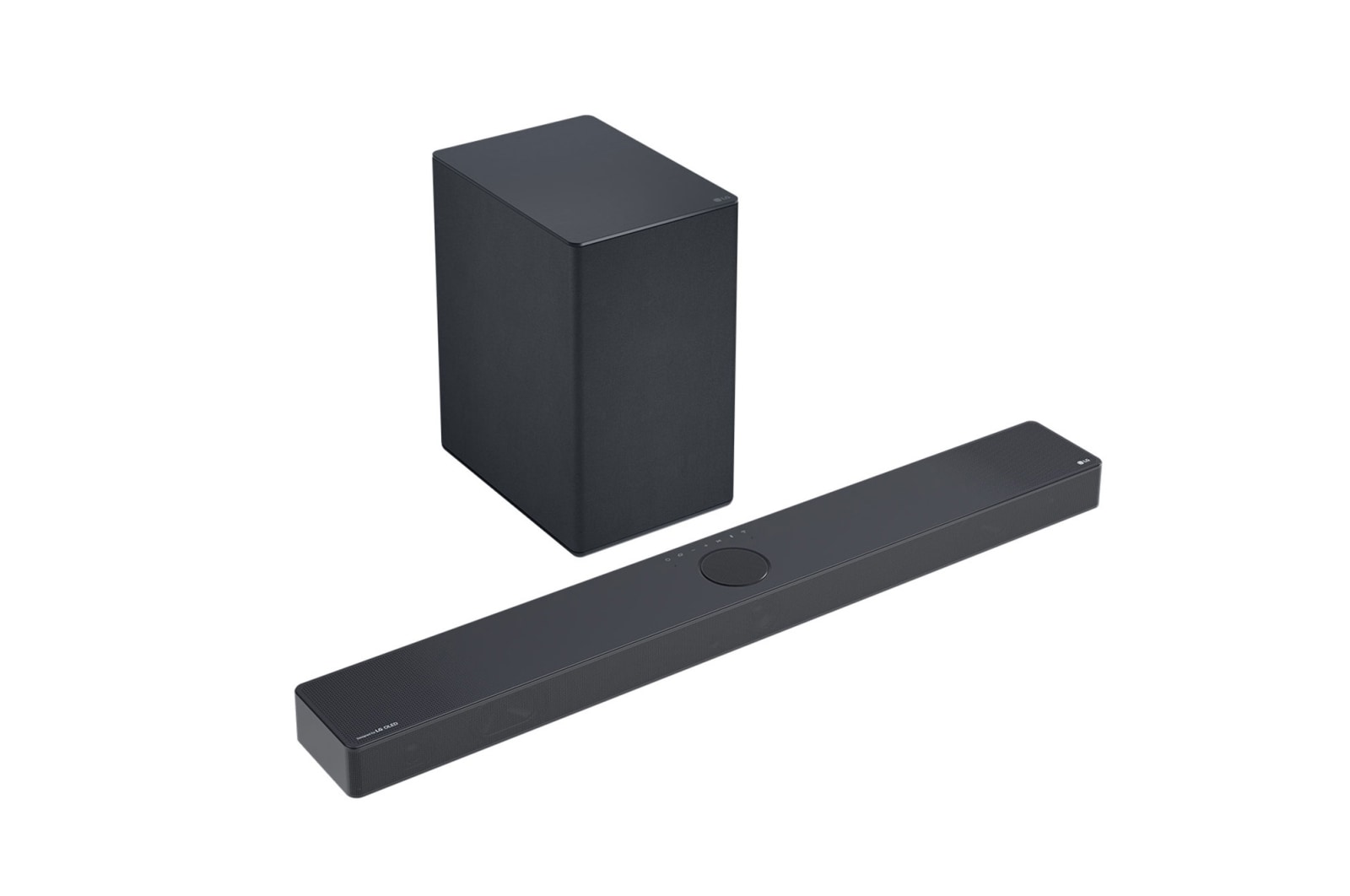 LG Loa thanh LG Soundbar SC9S 3.1.3 kênh cùng 3 kênh ?ánh tr?n Dolby Atmos, k?t h?p hoàn h?o cùng LG TV OLED evo C, SC9S