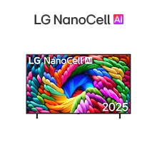 Góc nhìn phía tr??c c?a s?n ph?m LG NanoCell AI