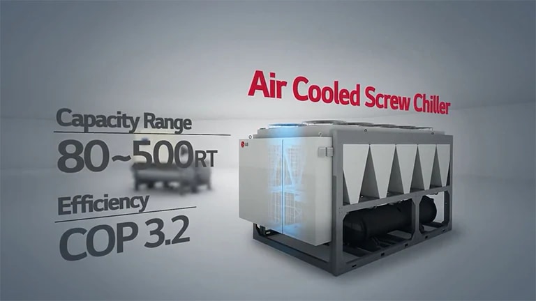 Chiller tr?c vít làm mát b?ng kh?ng khí