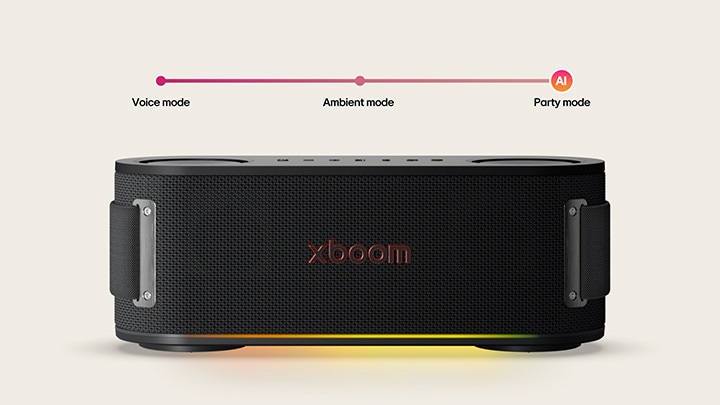 Góc nhìn chính di?n c?a xboom Bounce khi ???c b?t ?èn