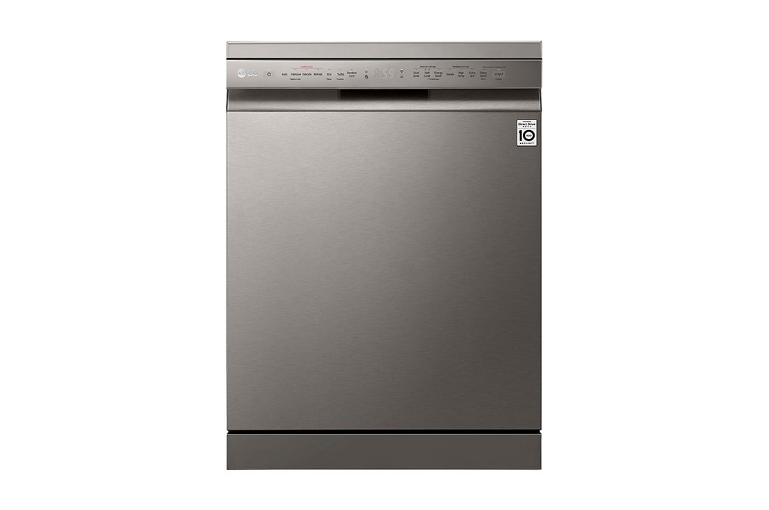 LG 14 Place QuadWash? Dishwasher with TrueSteam? in Stainless Finish, DFB425FP