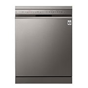 Front view of 14 Place QuadWash? Dishwasher with TrueSteam? in Stainless Finish DFB425FP