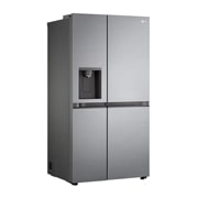 LG 617L Non Plumbed Side by Side Fridge with Ice & Water Dispenser in Stainless Finish, GC-L257SLXL