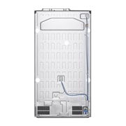 LG 617L Non Plumbed Side by Side Fridge with Ice & Water Dispenser in Stainless Finish, GC-L257SLXL