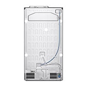 LG 611L InstaView? Door-in-Door Side by Side Fridge with Uvnano? Ice & Water Dispenser in Black Finish, GC-X257CQFS