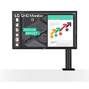  Front View Monitor Arm On The Right