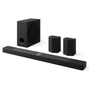 LG 9.1.5 channel LG Home Cinema Soundbar with Surround Sound and Rear Speakers S95TR, S95TR