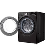 LG 21kg Front Loader Washer with AI DD? & Steam in Black Finish, F0P2CYV2E