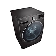 LG 21kg Front Loader Washer with AI DD? & Steam in Black Finish, F0P2CYV2E