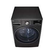 LG 21kg Front Loader Washer with AI DD? & Steam in Black Finish, F0P2CYV2E