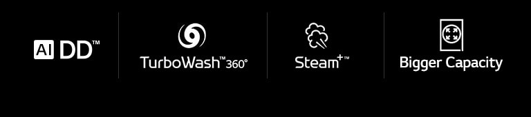 LG F4V9BWP2E 12 kg AI DD?, TurboWash?360?, Steam+?, Bigger Capacity