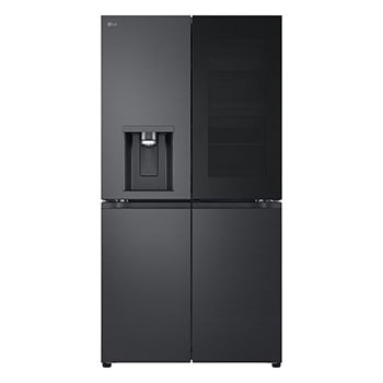 716L InstaView? Door-in-Door French Door Fridge with UVnano? in Black Finish, GR-X31FMQRL